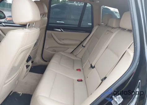 2015 BMW X3 xDrive28I from USA, damaged, VIN 5UXWX9C52F0D58762